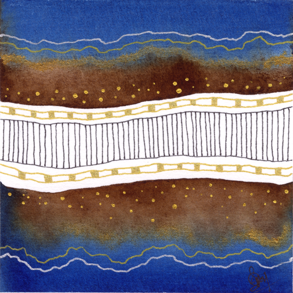 Rhythms of Color and Form – Golden Passage