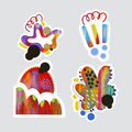 Morning Vibes – Sticker Collection